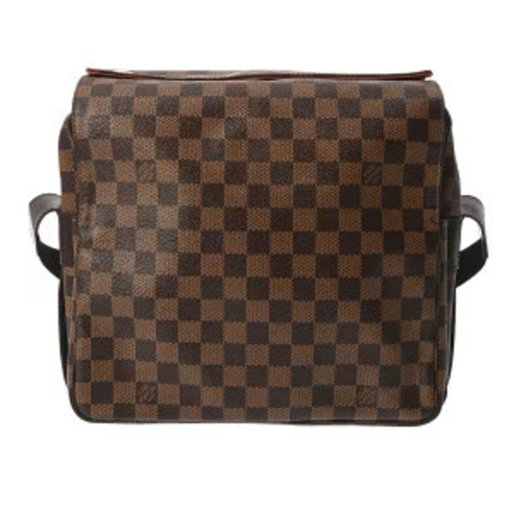 Louis Vuitton Damier Naviglio Brown Canvas Shoulder Bag